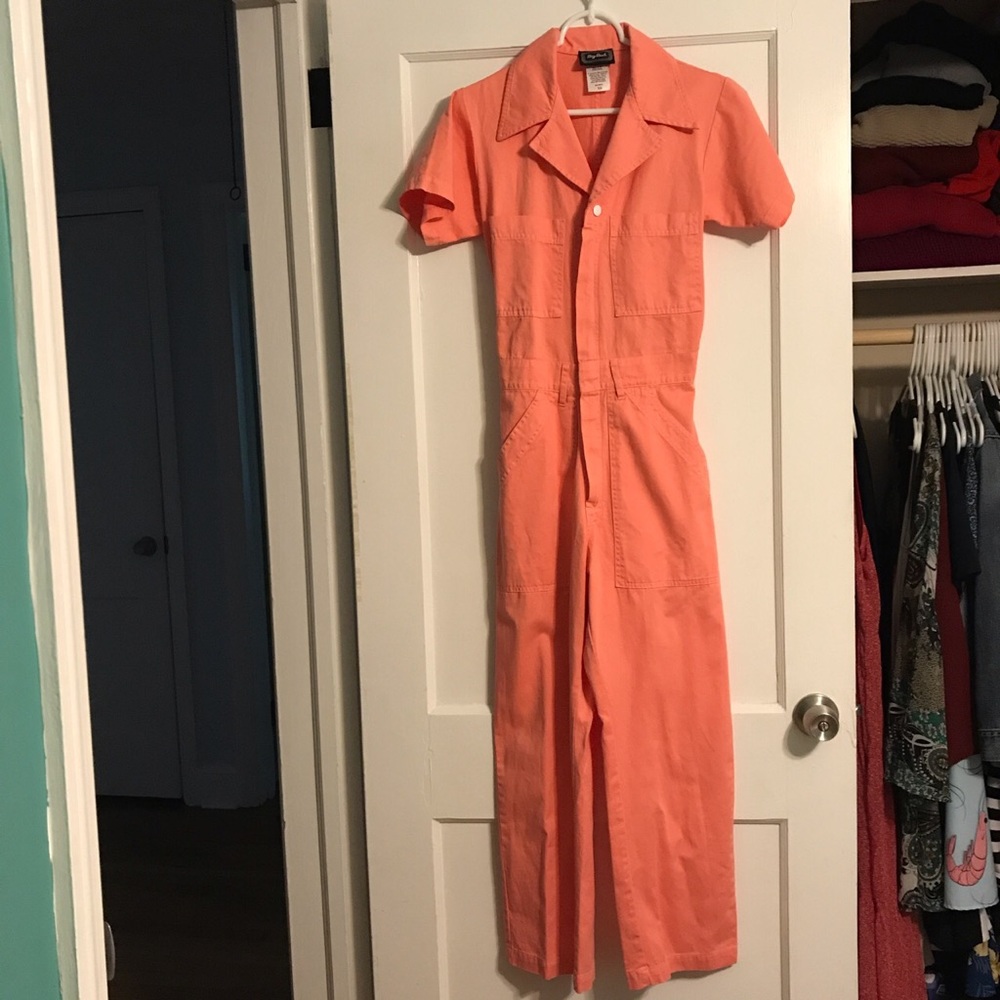 Big Bud Press flamingo pink jumpsuit
